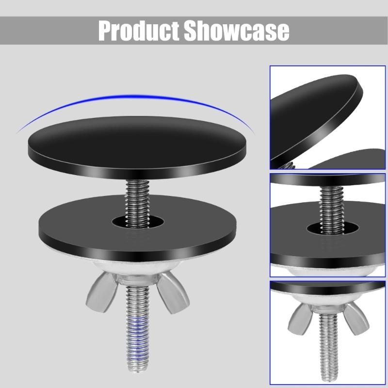 Praktiskt kranhålslock Rostfritt stål Funktionellt diskbänkshålslock