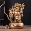 Lachender Maitreya Buddha Reichtum Anziehendes Ornament Wohnzimmer Dekoration Geschenk