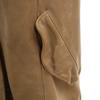 AVIREX Belle Sheepskin Leather Coat M Beige Women Used