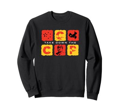 Takedown CCP Anti-Communist China Pro-American Patriotism Sweatshirt