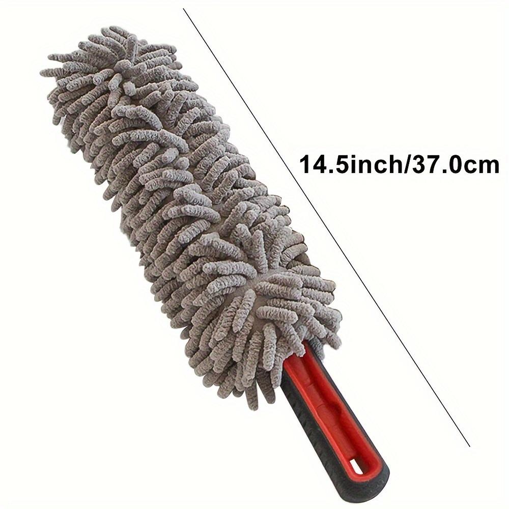 

Non-Scratch Car Wheel Cleaning Brush with Soft Bristles - Ergonomic Handle for Tight Spaces, Durable Brush for Car Wheels, Trucks, SUVs