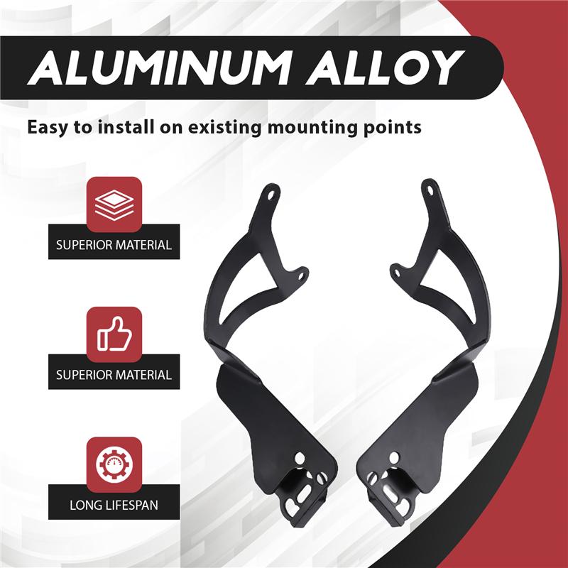 Motorcykeltillbehör Strålkastarfäste Hållare för Extraljus För 790 Adventure 2024- För 890 Adv 2024--A87Q