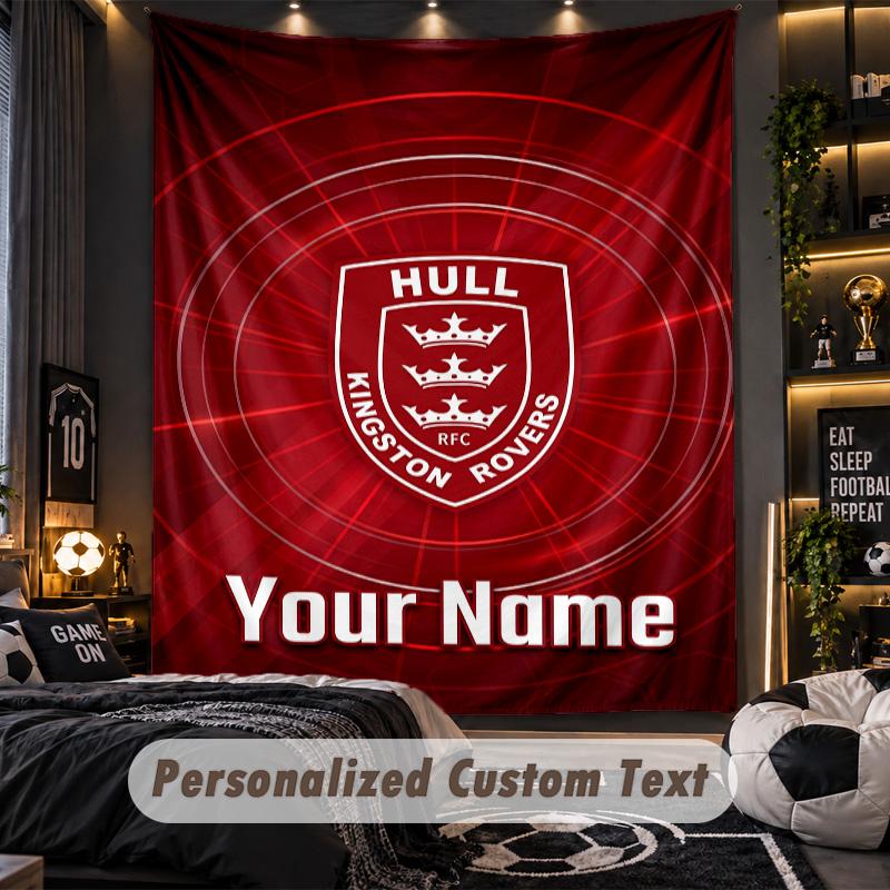 TapestryHull KR Custom Name Text Personalized Wall Hanging Tapestry Home Wall Decor