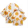 Women's Sun Pattern Series Shirt Performance Clothing Literature Japanese Uniform Dojo Hinoki Kimono Digital Printing