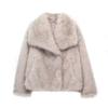 Women's Toka Imitation Fox Fur Coat Women's Autumn and Winter New Fur Fur Coat