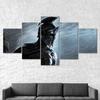Warrior Soldier Canvas 5 Piece Five Panel Wall Print Modern Art Poster Picture Home Decor Gift For Him For Her