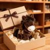 Ponytata Plush Pony Keychain With Anodized Finish And Gift Box For Kids And Teens