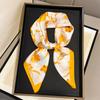 Spring and summer new women's imitation silk scarf 71 temperament versatile square scarf decorative scarf shawl scarf