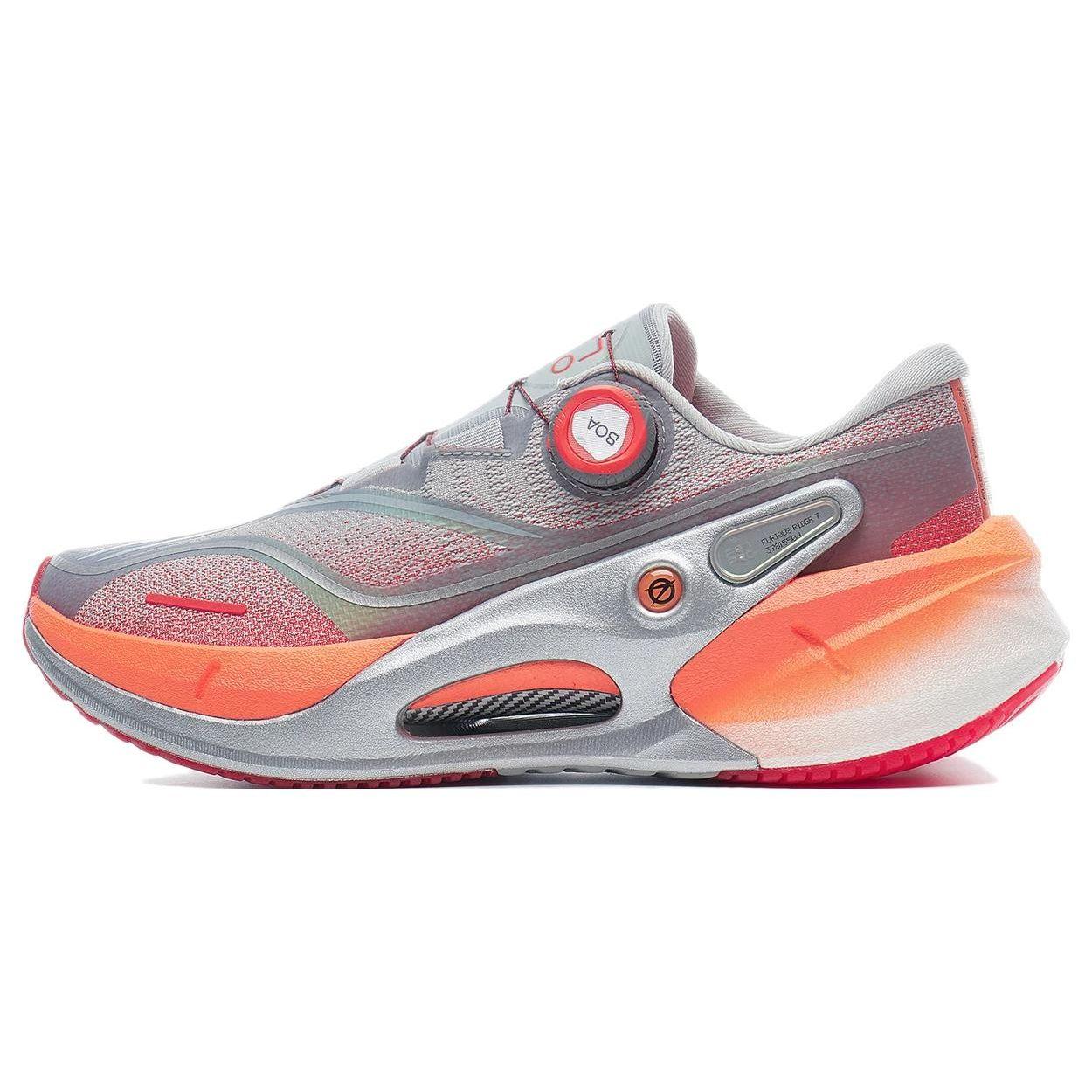 Li-Ning Liejun 7 PRO V2 Non Slip Low Top Running Shoes Men Gray Orange ARZT009-4 39