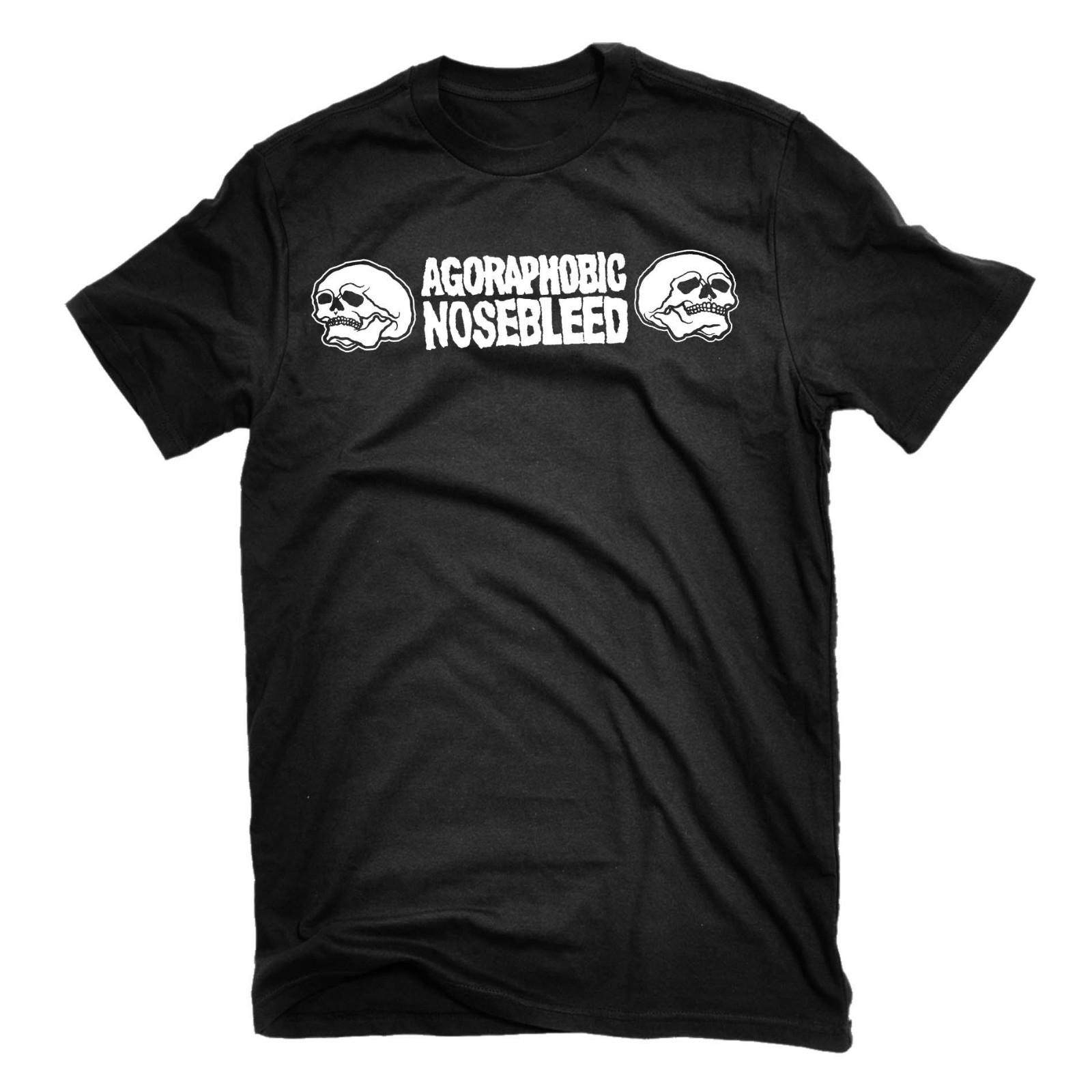 

AGORAPHOBIC NOSEBLEED Skulls T-Shirt NEW! Relapse Records TS2834 XL