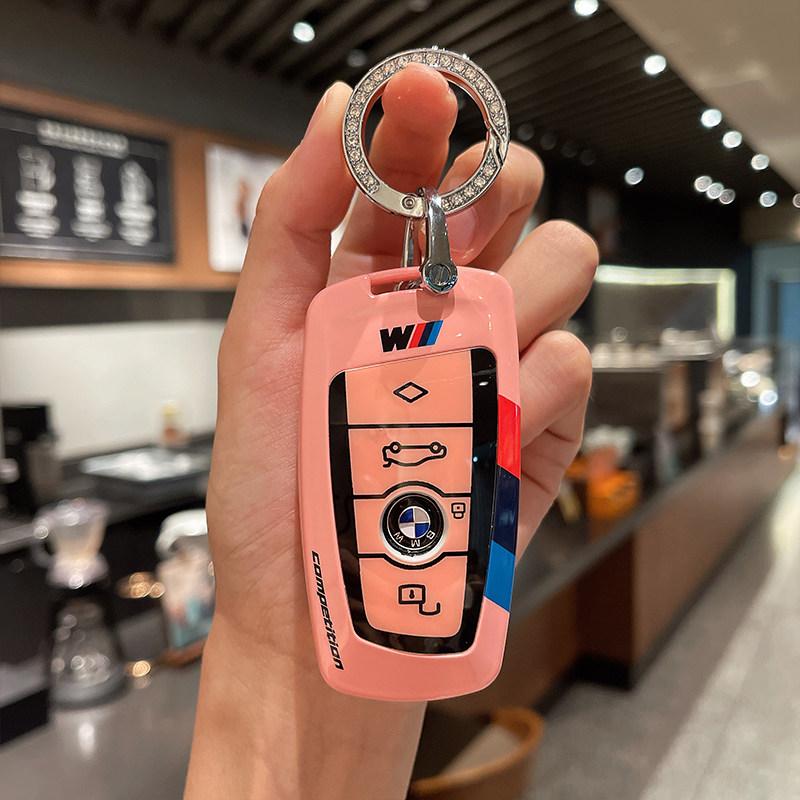 

For BMW X1 X3 X4 X5 X6 Series 1 2 3 5 7 G20 G02 G05 G31 G23 F34 F15 F40 IX3 Remote Car Key Cover Keychain Key Case