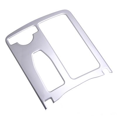 Középkonzol Kartámasz Pohártartó Panel Fedél Dísz Keret Formázott Ezüst Műanyag Megfelelő Mercedes Benz C E Osztály W204 W212