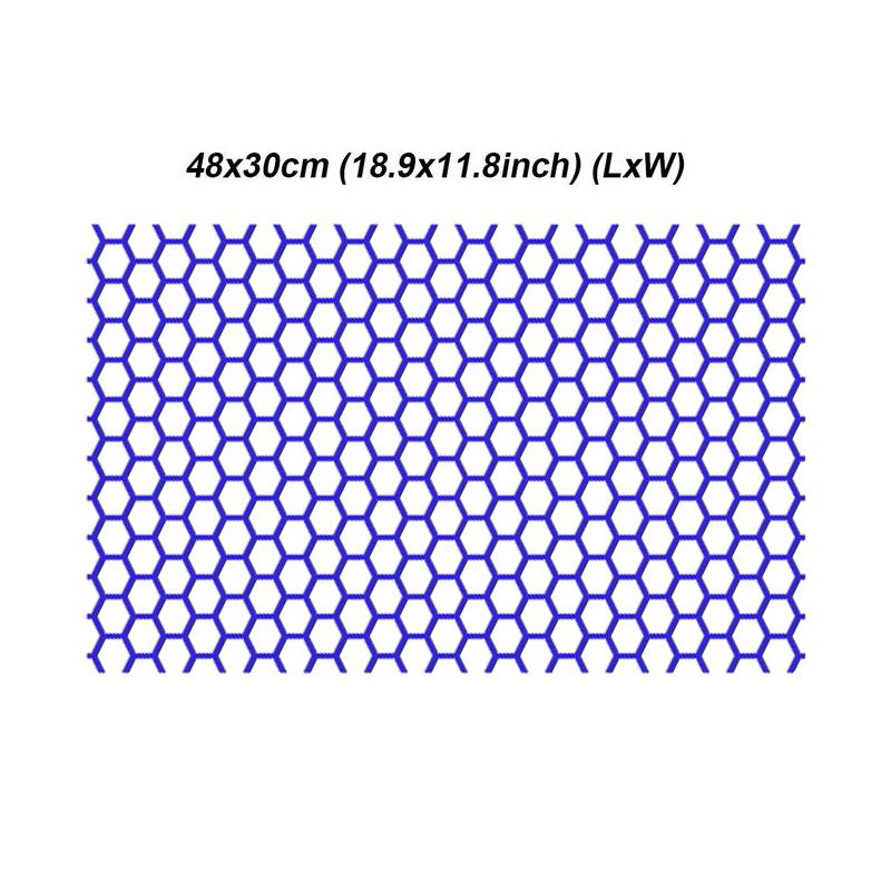 Honeycomb Car Sticker Cut-out Hollow Lamp Cover Auto Lamp Films Grid Side Shield Headlamp Taillight Film Decals Car Wrap Sticker