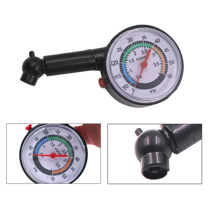 High Accuracy Tire Pressure Gauge Black For Accurate Car Air Pressure Tyre Gauge For Car Truck And Motorcycle