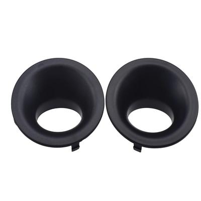 2x Fog Lamp Light Trim Bezels 68259663AA 68259662AA For Dodge Challenger 2015-20