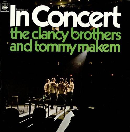 

LP Record CLANCY BROTHERS & TOMMY MAKEM - In Concert 63070 CBS 1967 UK Folk Used