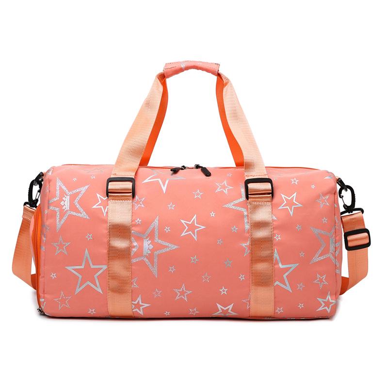 Spacious Travel Bag with Shoe Compartment and Wet/Dry Separation, Hand-Carry Sports & Leisure Design.
