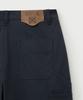 Seteo Double Knee Carpenter Pants Navy