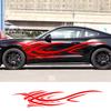 Stylish Car Vinyl Decal Graphics Side Flame Element Stickers Body GenericRacing Decal Sticker Auto Car Accessories Sport Style