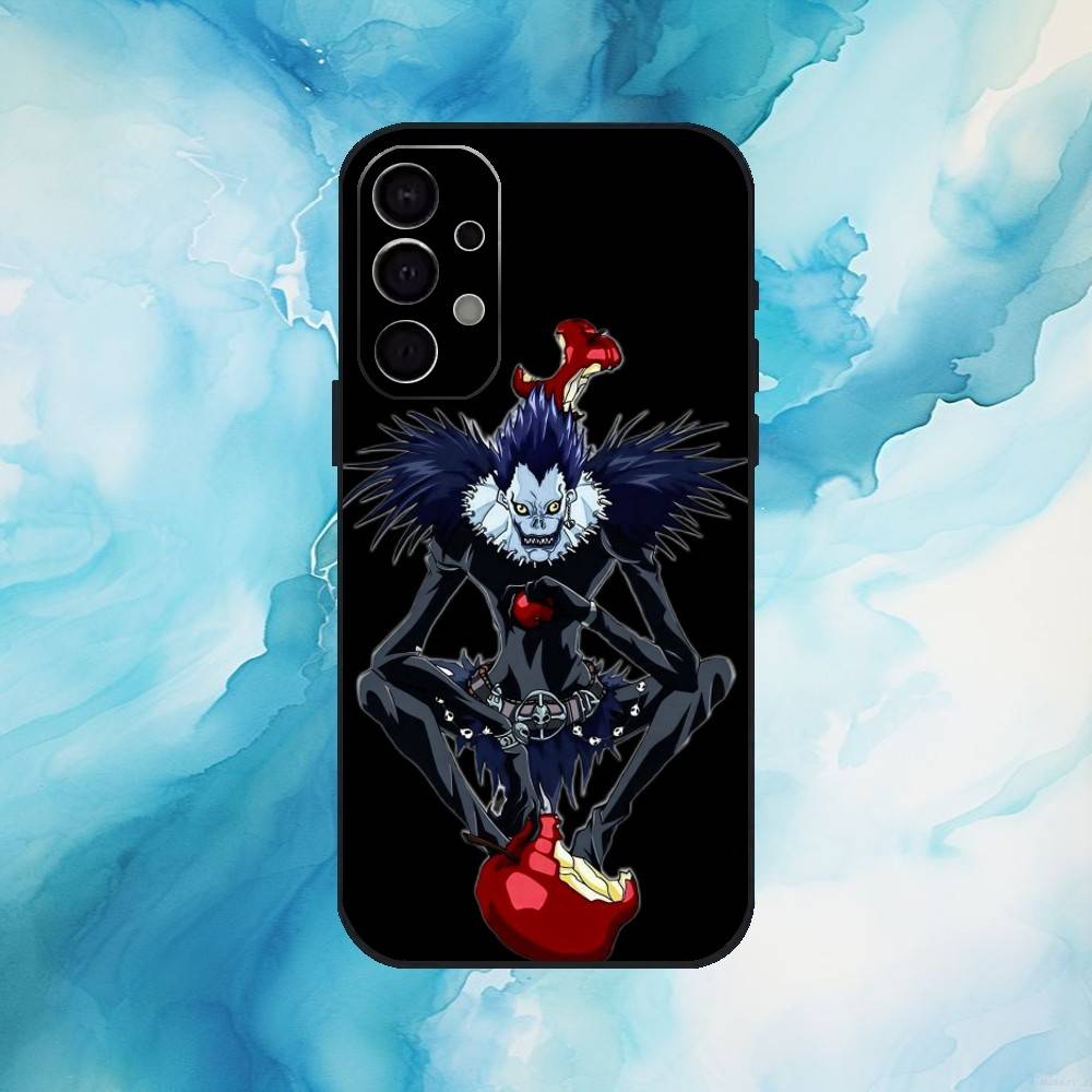 D-Death Note Anime Phone Case For Samsung S25,S24,S21,S22,S23,S30,Ultra,S20,Plus,Fe,Lite,Note,10,9,5G Black Cover