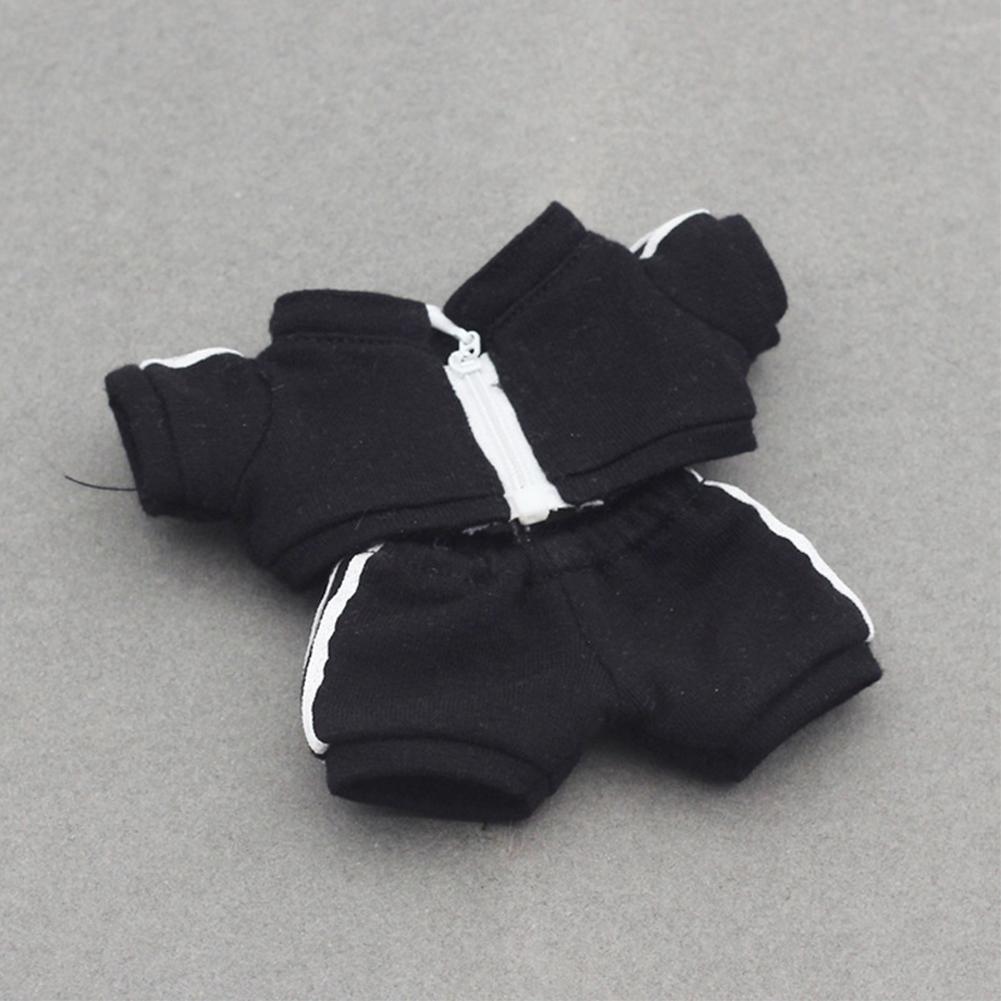 Labubu Dukke Klær Mote Hettegensere Sportsdress Farge Match Hettegensere Dukketilbehør Søt Dekorasjon Små Klær