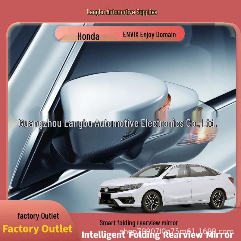 Обновление умного электрического складного зеркала заднего вида Honda Envix для заднего хода 2019 Envix Folding Mirror