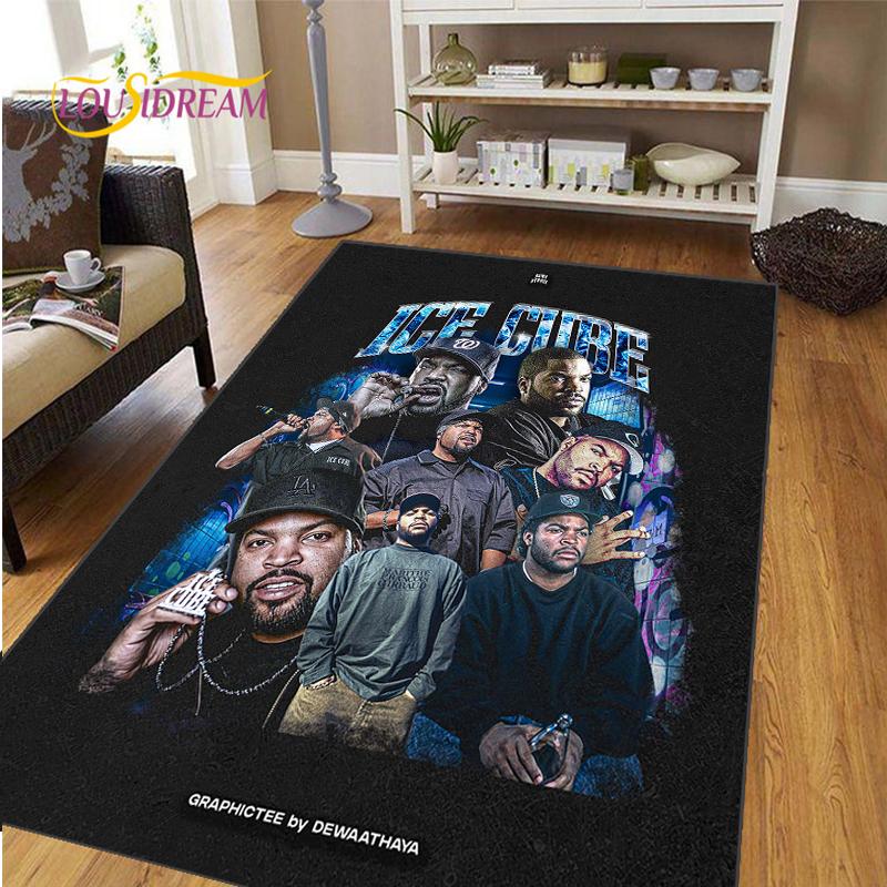Music Star Rectangle Hip-Hop Carpet for Living Room Bedroom Rug Kitchen Kids Door Unslip Floor Mats Gift Photography Props Rug