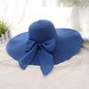 Women's Foldable Extra-Large Brim Straw Sun Hat