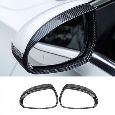 For Benz GLC X254 -2024 ABS Carbon Fiber Rear View Mirror Rain Eyebrow Trim