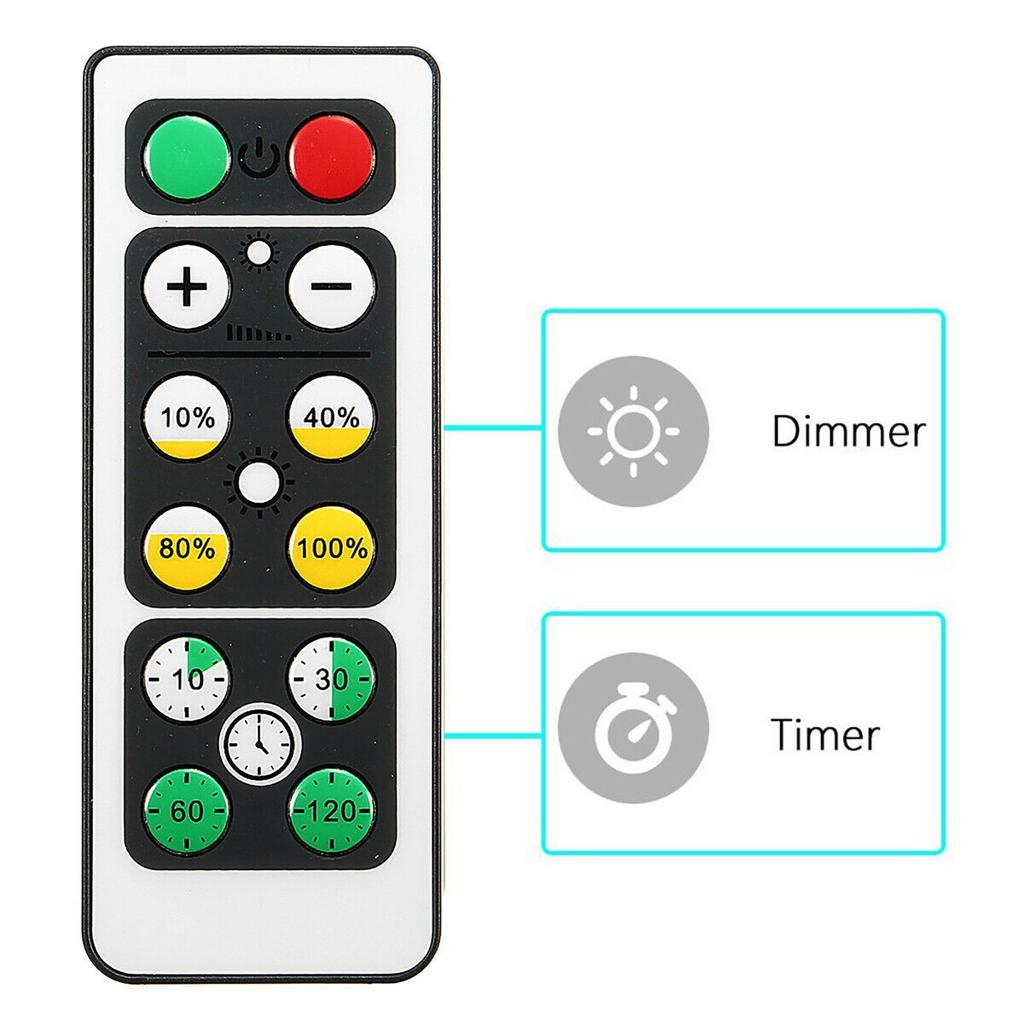 Dimming timing cabinet light wireless remote control cabinet light night light