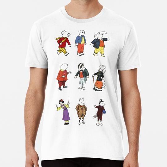 Rupert Bear And Friends T-Shirt XXL