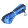 Trailer Winch Rope 6mmx15m  1 4inx50ft Nylon Blue Wear Resistant Replacement for ARB SUVs Trucks UTVs