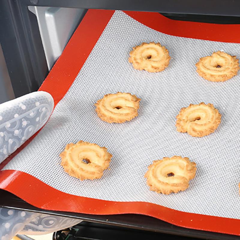 Silicone Baking Mat Sheet Reusable Baking Cookie Sheet Non-Stick Heat Resistant Baking Mat For Oven Grill Microwave Kitchen Tool