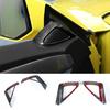 Front A-Pillar Speaker Cover Trim Decor Frame Bezel Kit For Chevy Camaro 2010-15