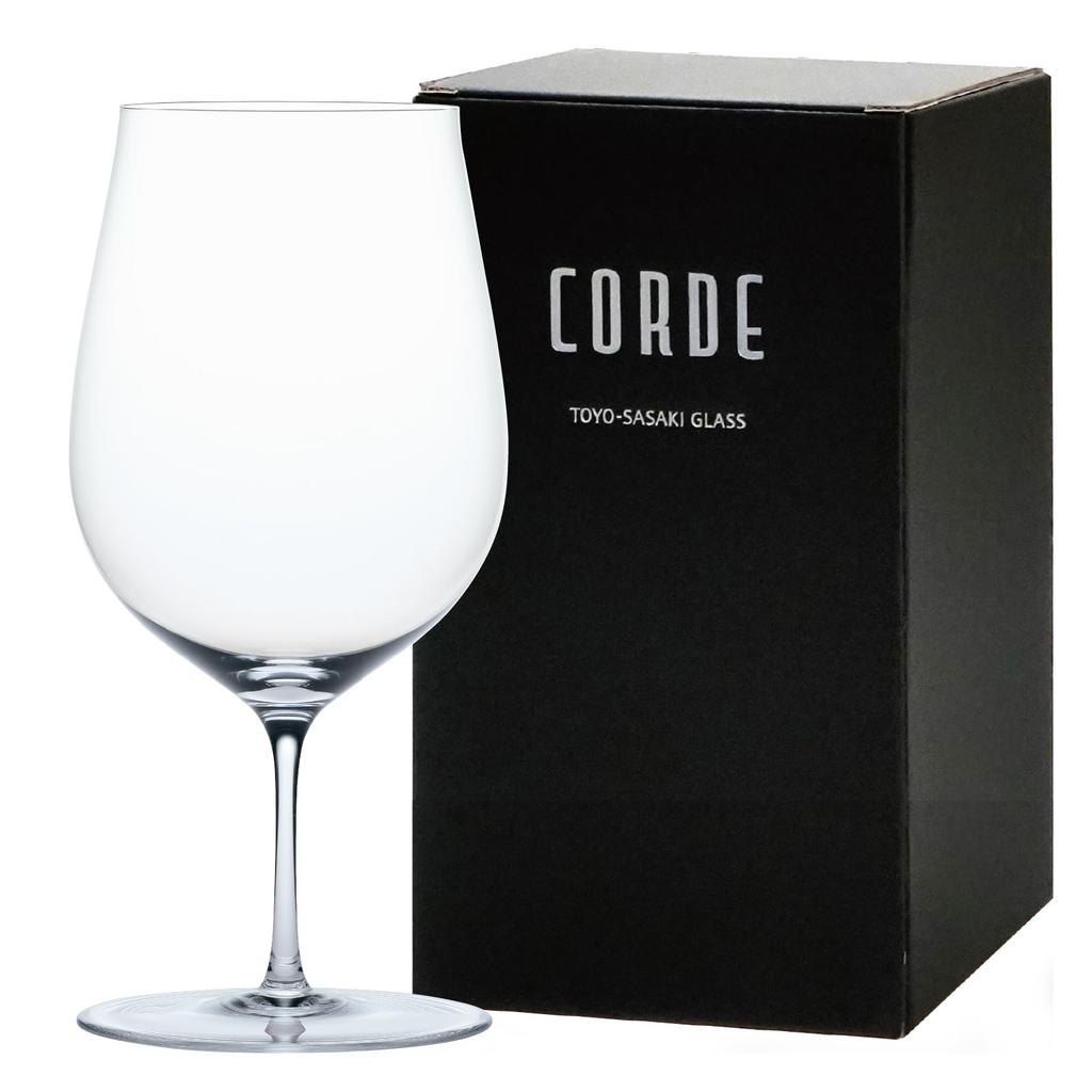 Sklenice na víno Toyo Sasaki Glass Corde Wine 460ml Sklo Červené víno Bílé víno Tenká Dárek Prezent DKC-23280
