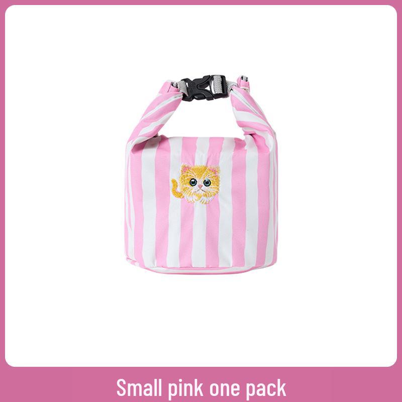 

Сумка-тоут для ланча Roll Roll Cat для женщин, большая, с термоизоляцией