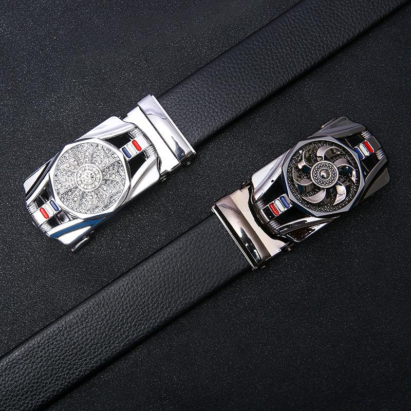 Automatic Buckle Belt Shoes And Clothing Belt Sales