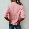 Casual and Relaxed Cotton and Linen Women's Shirt, New Style