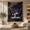 Decorative Tapestry,Linkin Park Printed Wall Art, Lightweight Wall Hanging For Bedroom Background