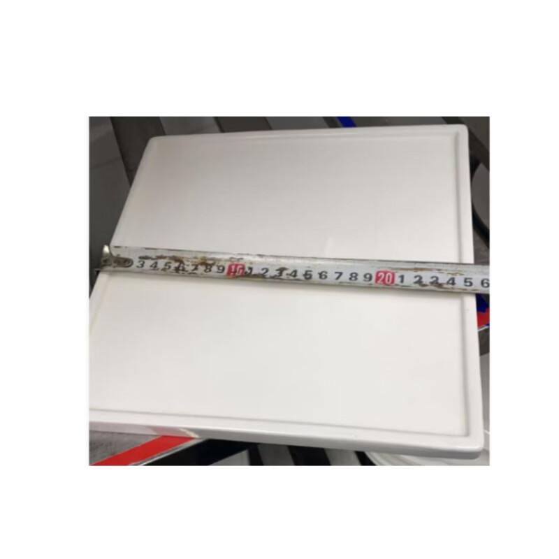 CLCEY 10-inch Japanese Style Square Melamine Serving Plate