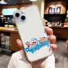 Custodia per Telefono Carina D-Doraemon per iPhone 17 16 15 14 13 12 11 Pro Max 13 12 Antiurto Morbida Trasparente Coque