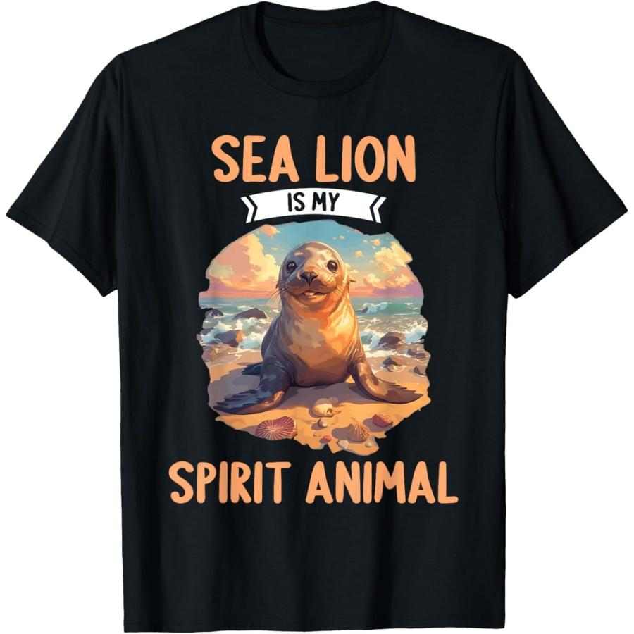 

Морской лев — моё тотемное животное(1) XXXXXL чёрный