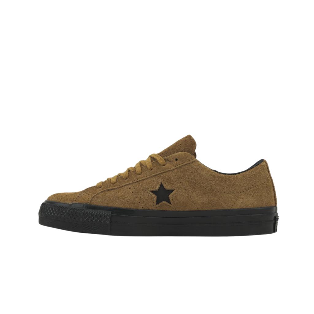 IRAK x Converse One Star Pro Low GORE-TEX Amber Brown Unisex Sneakers Schwarz A13648C