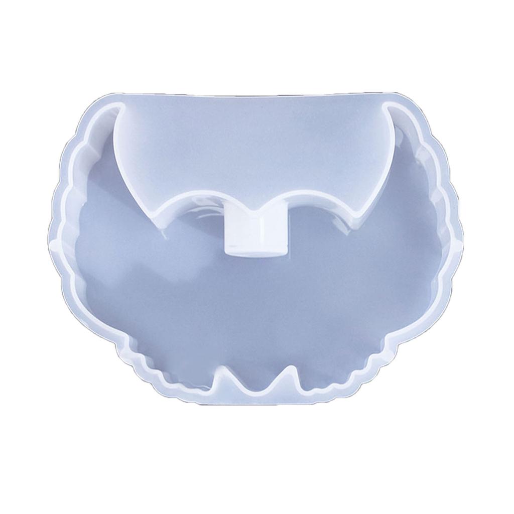 Epoxy Candlestick Silicone Mold Candle Base Mould Heart Shaped Candle Holder Molds Ornaments Home Decorations Mould