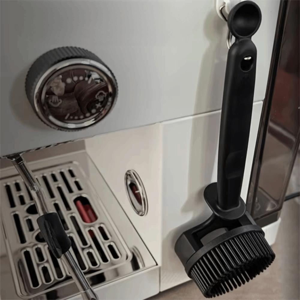 51/58 Mm Coffee Machine Cleaning Brush Detachable Espresso Machine Cleaner  Cafe