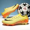 New Men Football Sport Shoes Non Slip Football Boots Cleats Adult Training Boys Outdoor Sport Long Spikes Air-Permeable Match Comfortable