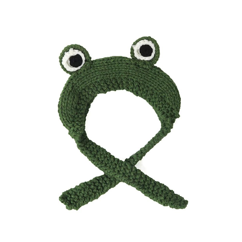 Fashion Frog Beanies Knitted Winter Hat Hip Hop Skullies Cap Warm Bonnet Costume Accessory Gift