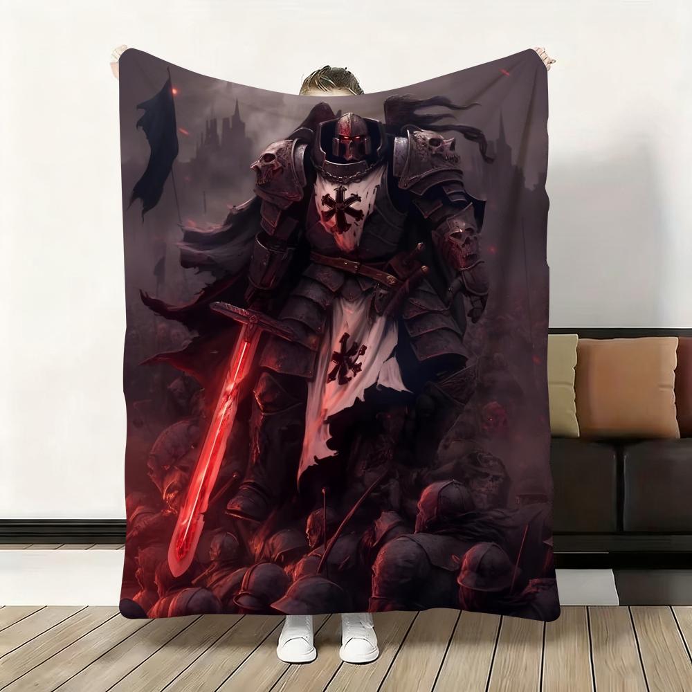 Throw Flannel Fluffy Soft Blanket Warm Skin-Friendly Throw for Sofa Bed Office Nap Winter Game T-Total War W-WARHAMMER