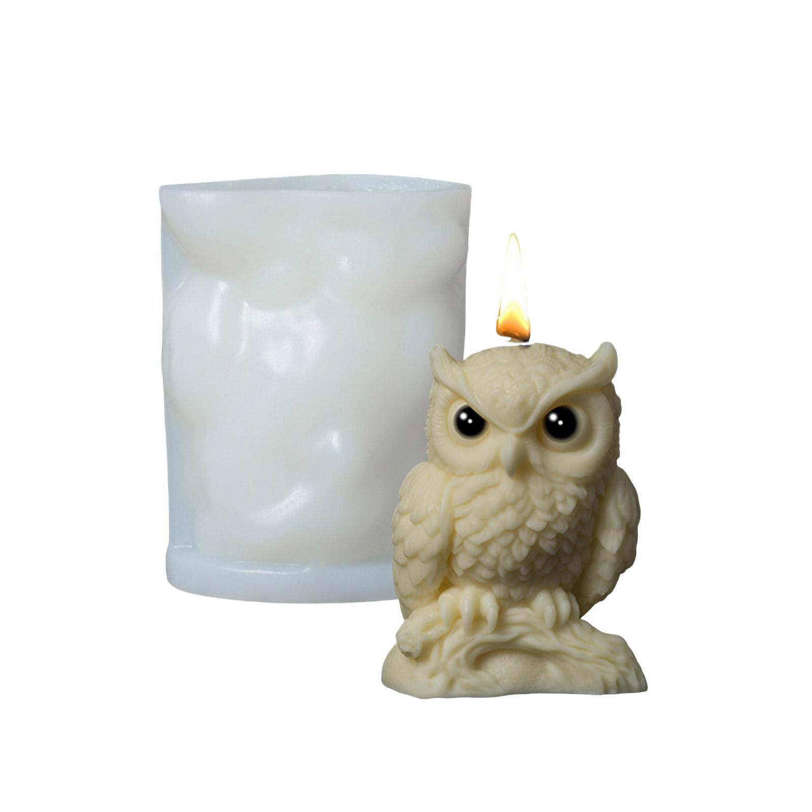 

Форма для настольного украшения в виде совы, форма для свечей и мыла на животную тематику, форма из эпоксидной смолы для изготовления ювелирных изделий и поделок ручной работы T1