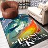 Korra Rug Floor Mat for Living Room or Bedroom Soft and Comfortable Carpet a Gift for Birthday and Holiday.